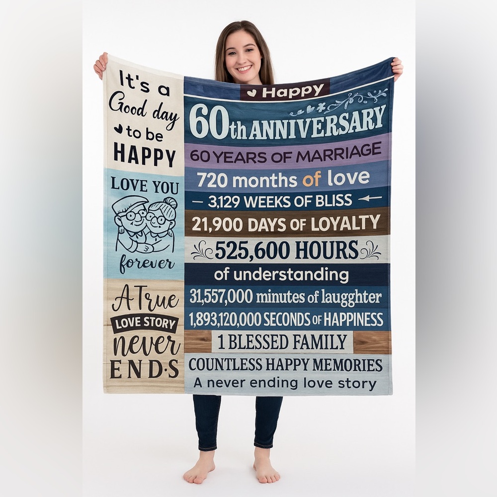 60th Anniversary Commemorative‎ Blanket